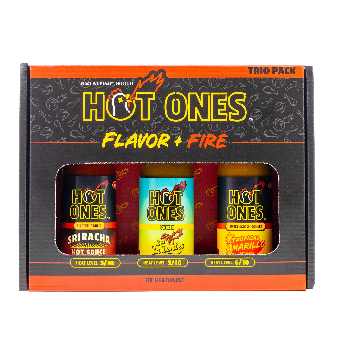 Flavor and Fire Trio Pack | Hot Ones D4