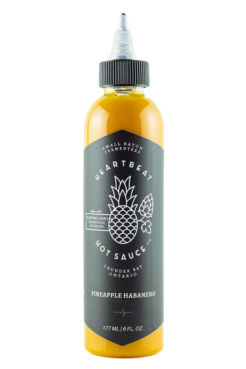 Pineapple Habanero Hot Sauce | Heartbeat Hot Sauce K8