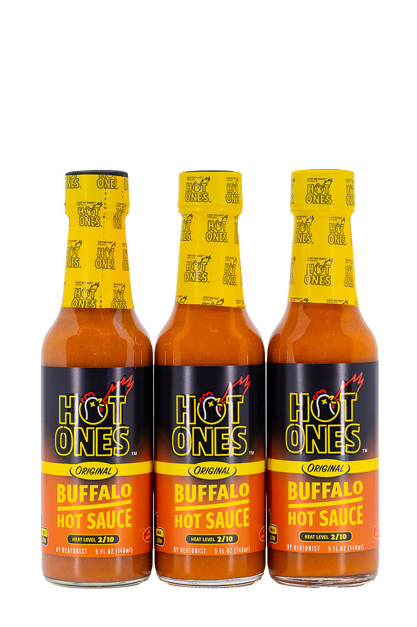 Buffalo Hot Sauce 3-Pack | Hot Ones Hot Sauce C6