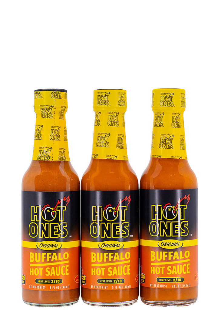 Buffalo Hot Sauce 3-Pack | Hot Ones Hot Sauce C6