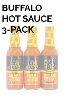 Buffalo Hot Sauce 3-Pack | Hot Ones Hot Sauce C6