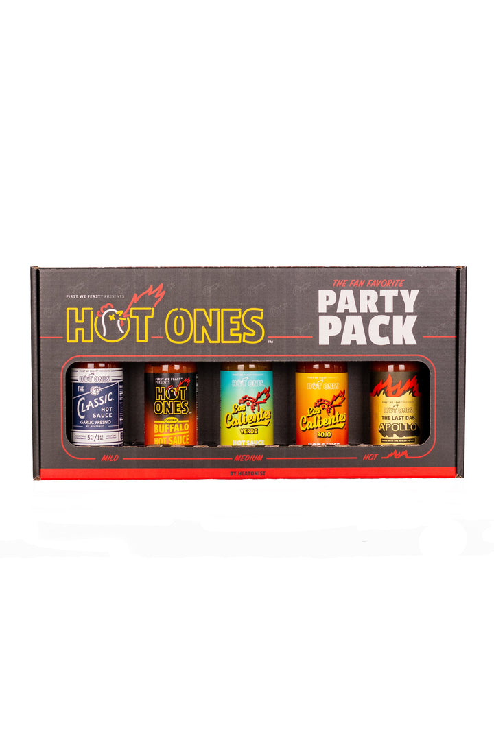 Fan Favorite Party Pack | Hot Ones Hot Sauce R4
