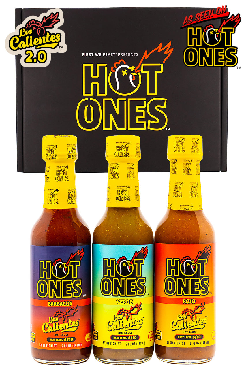 Los Calientes Trio Pack | Hot Ones Hot Sauce E1