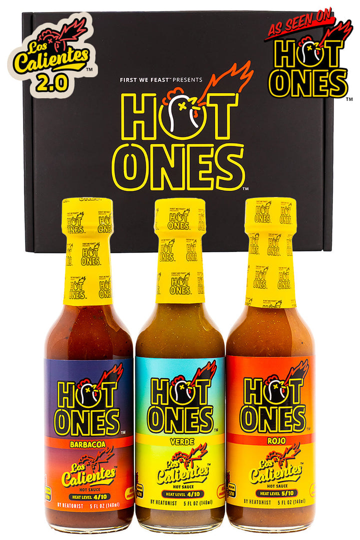 Los Calientes Trio Pack | Hot Ones Hot Sauce E1