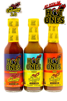 Los Calientes Trio Pack | Hot Ones Hot Sauce E1