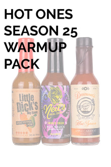 Hot Ones Hot Sauce Warmup Pack - Season 25 H6