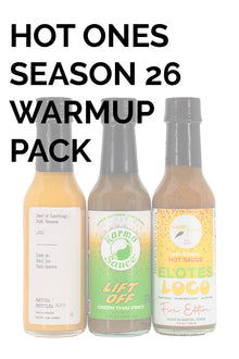 Hot Ones Hot Sauce Warmup Pack - Season 26 L9