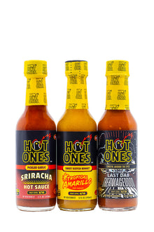 Hot Ones Hot Sauce Trio Pack - Season 29 G7