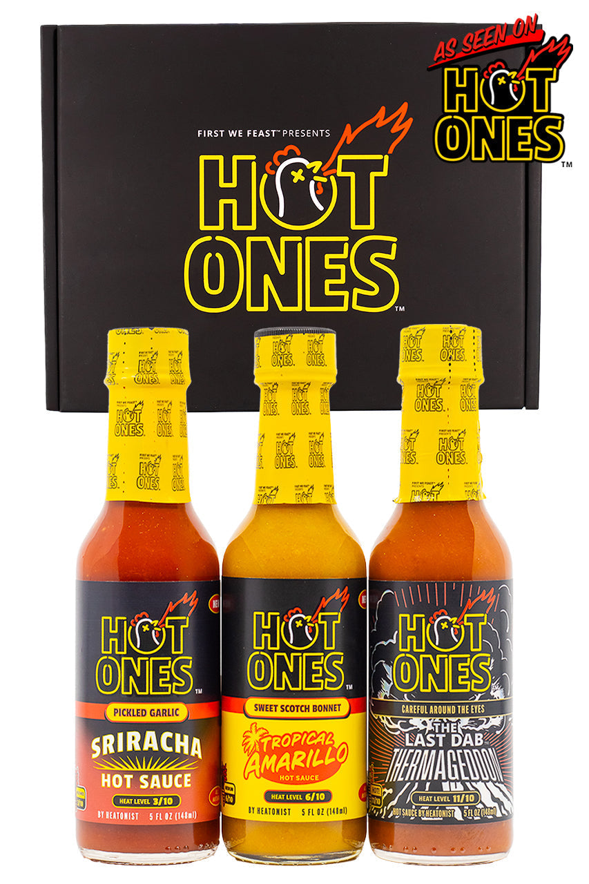 Hot Ones Hot Sauce Trio Pack - Season 30 J7