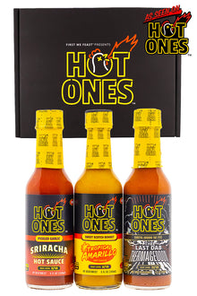 Hot Ones Hot Sauce Trio Pack - Season 30 J7