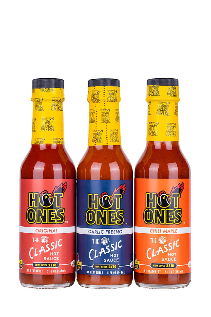 Hot Ones The Classic Trio | Hot Ones Hot Sauce J2