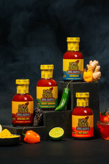 Hot Ones BBQ Trio Pack (Hot Honey / Caribbean / Smoked Serrano) W7