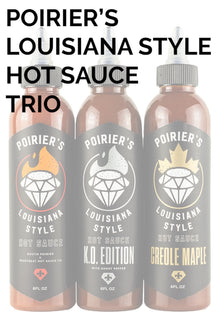 Poirier's Louisiana Style Hot Sauce Trio Pack | Dustin Poirier’s Louisiana Style W8